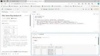 Game Play Analysis IV /  LeetCode SQL / PANDAS Python tutorial / Data analysis in python