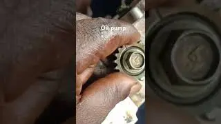 Nissan urvan oil pump timing Mark