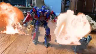 Optimus Prime's Rage Stop Motion | Transformers DOTM