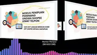 Modus penipuan undian shopee | Waspada penipuan shopee