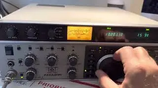 Ten tec paragon I for Alex. quick pre-ship test and demo