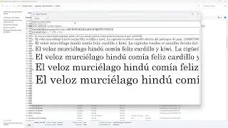 Analizamos los archivos de las fuentes TrueType
