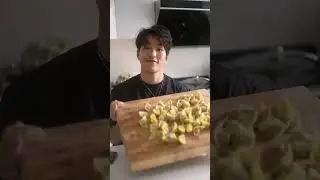 cold sesame wontons