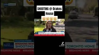 There was a shooting at #Drake house. #shooting #drizzy #kendricklamar #kdot #news