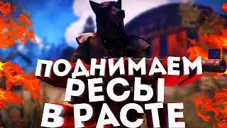 Rust Solo►Поднимаем Миллион Ресов С Фармил!►Поднимаем оружие!►Залутал Сгоревший Дом!►Лютое ПВП