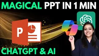 How to create powerpoint presentation on mobile phone using ChatGPT & AI | Microsoft Copilot | Hindi