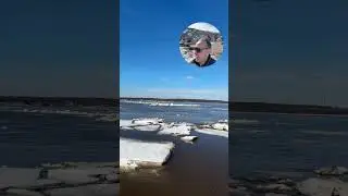 «Издалека долгоТечёт река Волга,Течёт река Волга —Конца и края нет…."     Ледоход супер зрелище!