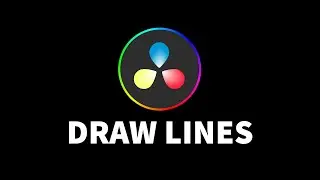 How To Draw Lines | DaVinci Resolve 18 Tutorial