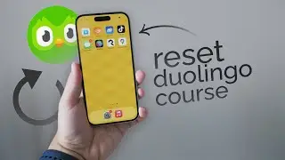 How to Reset Duolingo Course on iPhone (tutorial)
