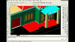 TUTORIAL DESAIN RUMAH 3D/BELAJAR AUTOCAD 3D PART 30