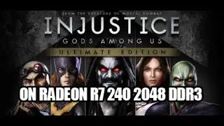 INJUSTICE GODS AMONG US RADEON R7 240 2gb DDR3 HD