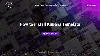 SIRENA - How to install Kunena Template