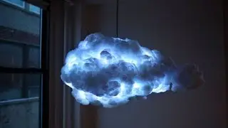 DIY STORM CLOUD LAMP!