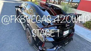 2017 Honda Civic Type R FK8 420 WHP Stage 1