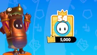 I reached 5000 crowns in Fall Guys!