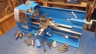 Токарный станок WEISAN WM210F400. РЕЖЕТ прямо из КОРОБКИ!!!