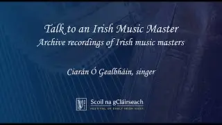Archive Recordings of Irish Music Masters