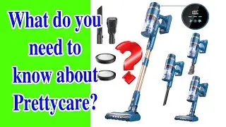 PRETTYCARE 28 kpa cordless vacuum cleaner review