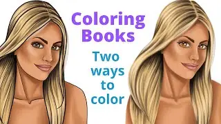 Two Ways to Color on Procreate ♡ | DIGITAL COLORING BOOKS