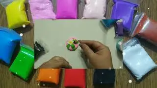 Лепка из воздушного пластилина Брелки