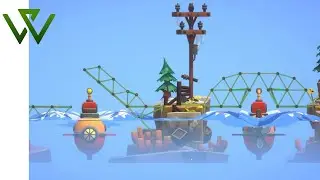 Miner Mountains | Poly Bridge 3