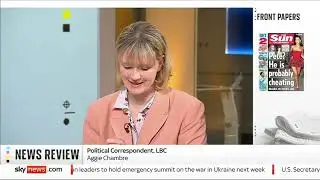 Sky News International: Sky News Weekend Breakfast: The Breakfast Paper Review (Part I)