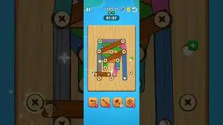 Wood screw puzzle - Level 55