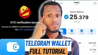 የቴሌግራም ዋሌት አጠቃቀም ሙሉ መረጃ | Telegram wallet Full course @bighabesha @bighabesha1