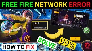 How to Fix Free Fire Network Connection Error (2025) | FF Network Problem Solved!