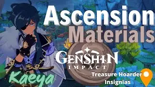 Kaeya Ascension Materials - Treasure Hoarder Locations