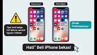 HATI HATI KETIKA BELI IPHONE BEKAS JANGAN SAMPAI KETIPU DENGAN IPHONE BYPASS