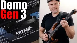 New BOSS Katana amp Gen 3 - Overview and sound Demo by Alex Hutchings