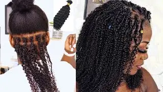 Gorgeous! ✨Blend My Hair With 100% Human Braiding Hair | Eayon Hair
