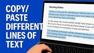 Save Time Copying and Pasting in Microsoft Word (Copy Multiple Text Sections at Once with Spike)