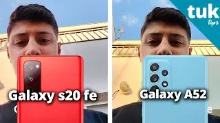 Comparativo de FOTOS - Galaxy A52 vs Galaxy S20 FE qual MELHOR?