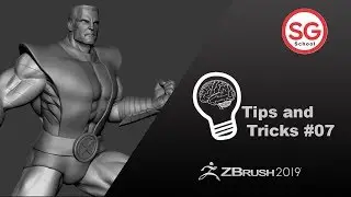 Tips and Tricks #07 Zbrush 2019 - Curso Projeto Colossus