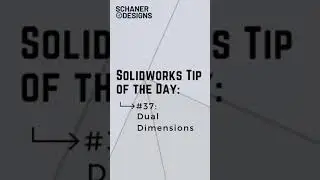 Dual Dimensions in Solidworks - Tip of the Day #37