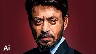 Vector Portrait in Adobe Illustrator 2022 | Vector Art | Vector Illustration | Speed Art