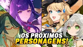OS PRÓXIMOS PERSONAGENS/BANNERS DAS VERSÕES 4.3 ATÉ 4.5 - GENSHIN IMPACT