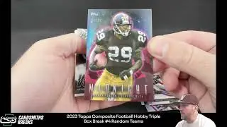 2023 Topps Composite Football Hobby Triple Box Break #4
