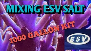 Mixing ESV Salt | 1000 Gallon Kit