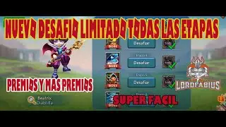 DESAFIO LIMITADO DUELO DE BROMAS DIABLILLA  ETAPAS 1-2-3-4-5-6-BEATRIX LORDS MOBILE 2024