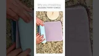 The best things about reusable paper towels...