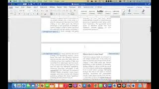 How to create an alternating header on a Mac? Word, Odd/Even