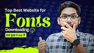 यहाँ से Professional Fonts Download करो || Top Best Website For Fonts Downloading || Growthism