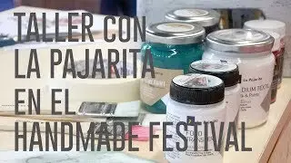 Taller con La pajarita en Handmade Festival