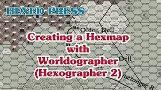 A Dungeon Master's Stream: Making a Hexmap With Worldographer (Hexographer 2)