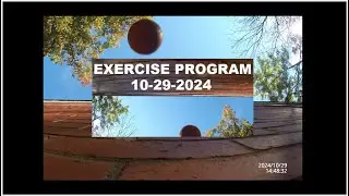 October 29, 2024 - exercise program