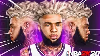 *NEW* BEST DRIPPY FACE CREATION TUTORIAL IN NBA 2K20! LOOK LIKE A DRIBBLE GAWD | BEST FACE CREATION