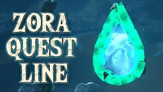 All Zora Quests Walkthrough - The Legend of Zelda: Tears of the Kingdom (Arowana/King's Riddle etc)